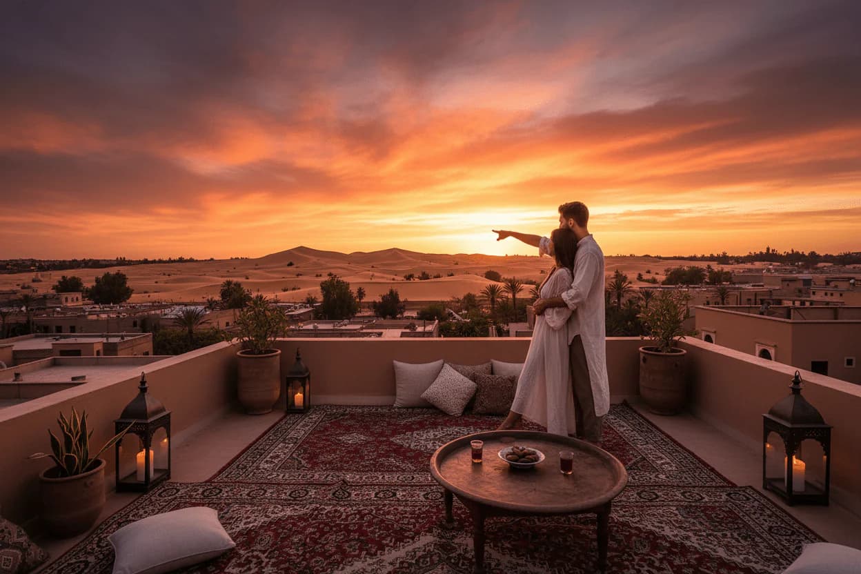 The Golden Escape: 8-Day Private Honeymoon from Marrakech to the Atlantic – 8-day Morocco tour